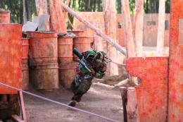 Paintball Slide Shot Picture